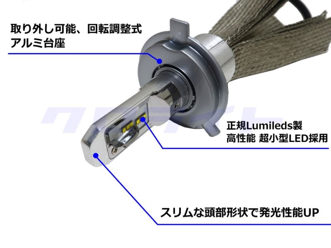 クロライト LEDヘッドライト SMC9-H4 WR250R WR250X
