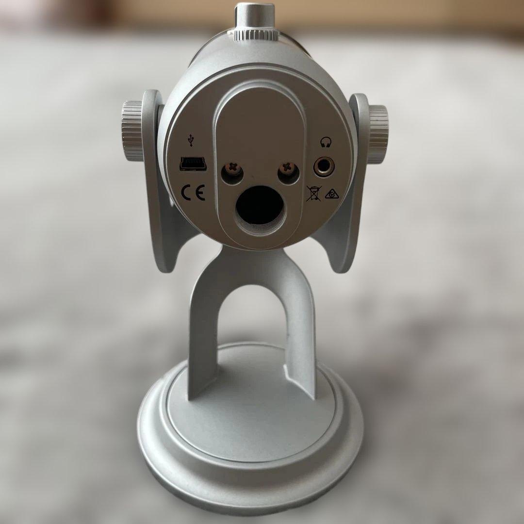 Blue Yeti シルバー コンデンサーマイク