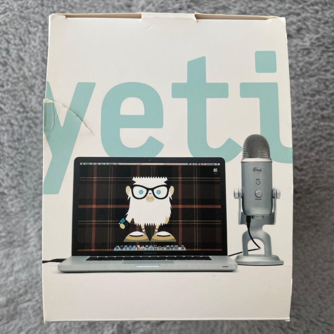 Blue Yeti シルバー コンデンサーマイク