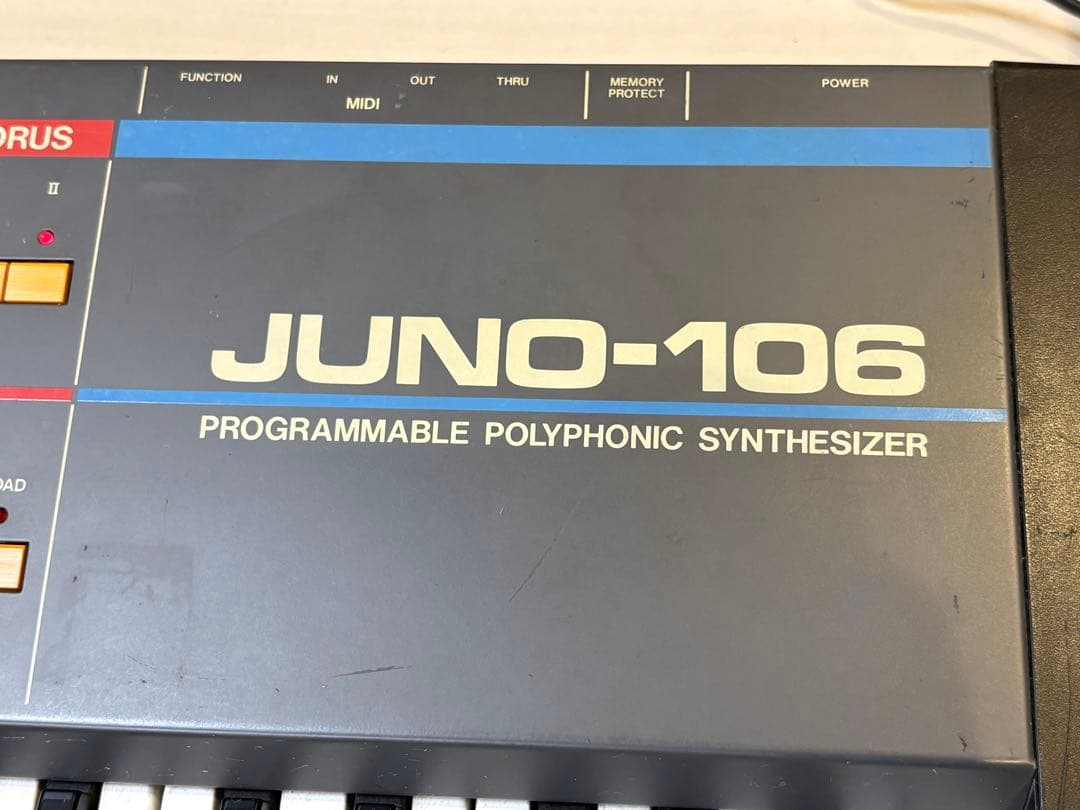 【ジャンク】名機 Roland JUNO-106 シンセサイザー