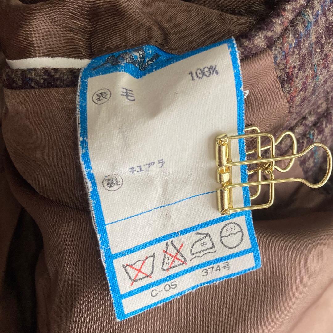POLO byRalph Lauren チェック柄ジャケット ブラウン 上品
