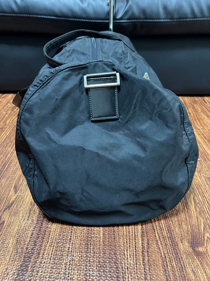 【 美品 】PRADA ボストンバッグ 2way 三角ロゴ ナイロン ブラック