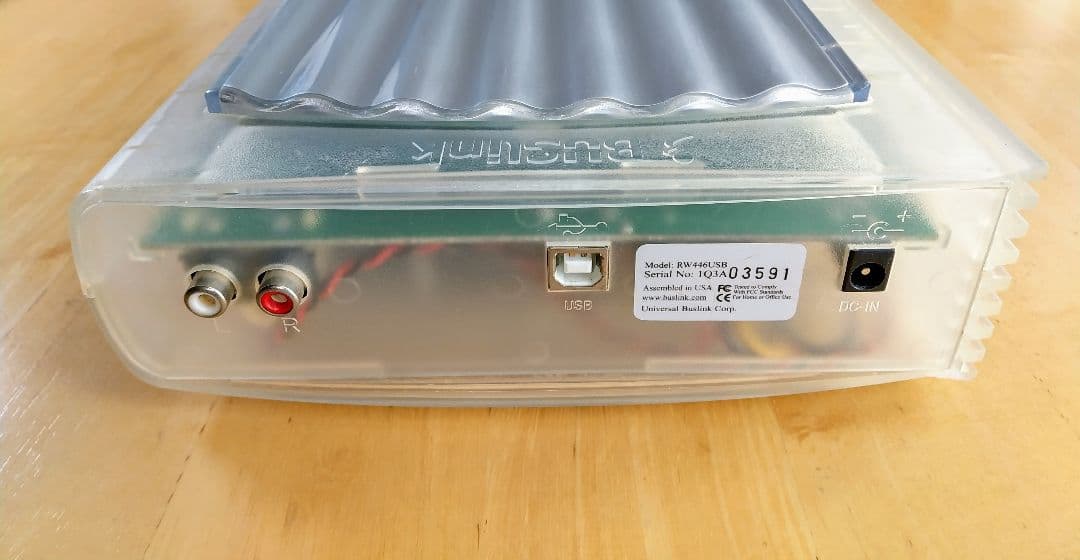 外付けハードディスク・ドライブ Buslink USB CD-RW Drive RW446USB