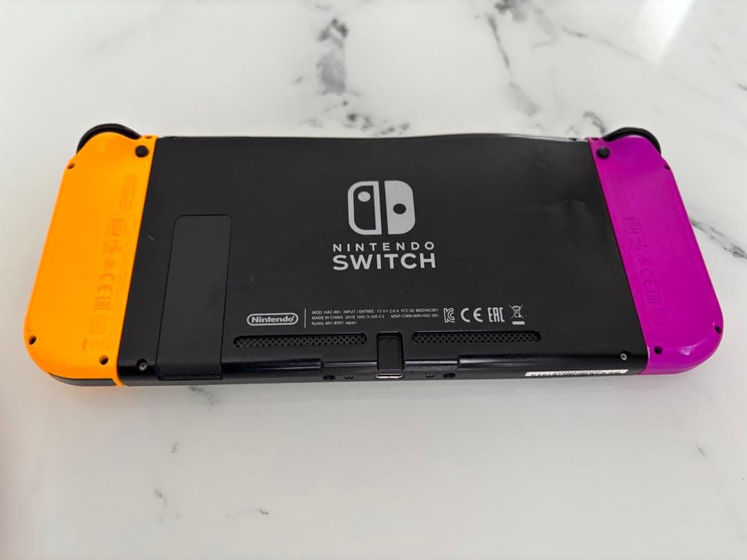 最終Switch 本体　ジョイコン　ドッグ　全てセット　ジャンク品　動作確認済