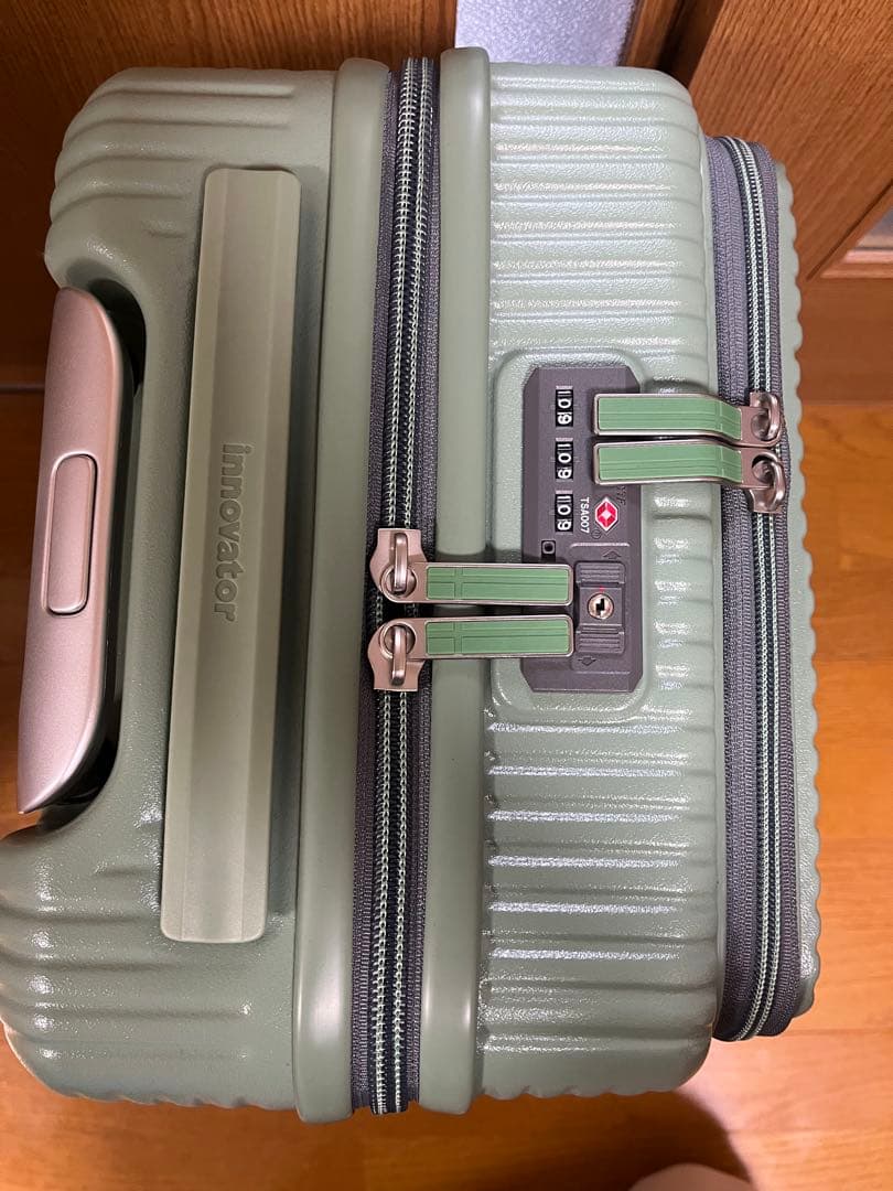 イノベーター　スーツケース　INV50 38L ページグリーン　3.3kg