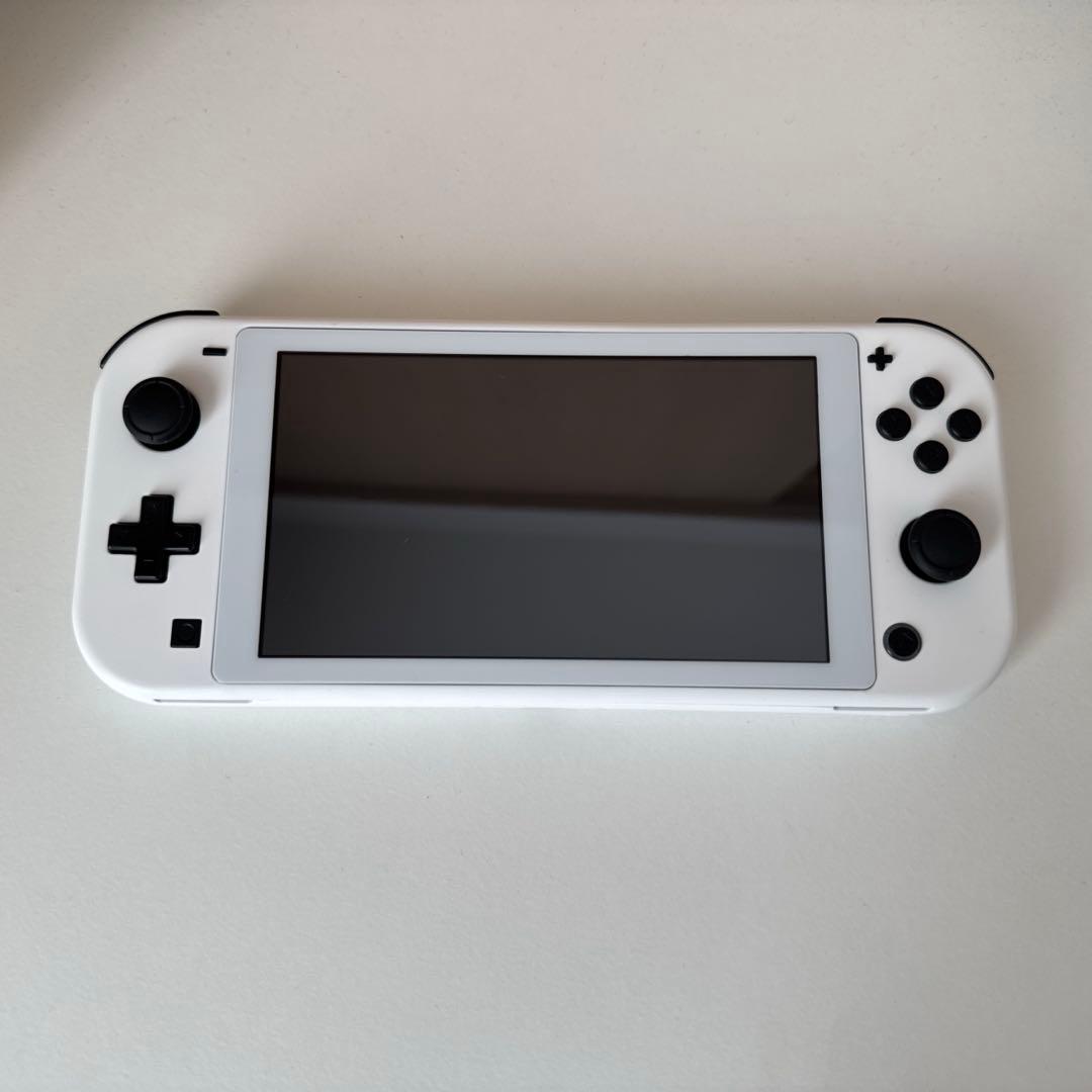 Nintendo Switch Lite ホワイト　カスタム　ジャンク