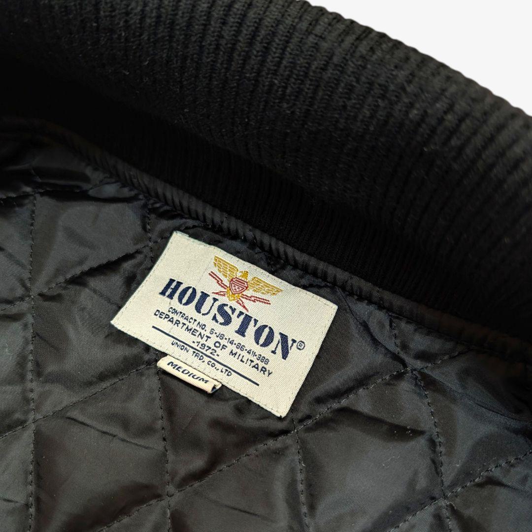 HOUSTON ファラオジャケット ブルゾン ドビー織