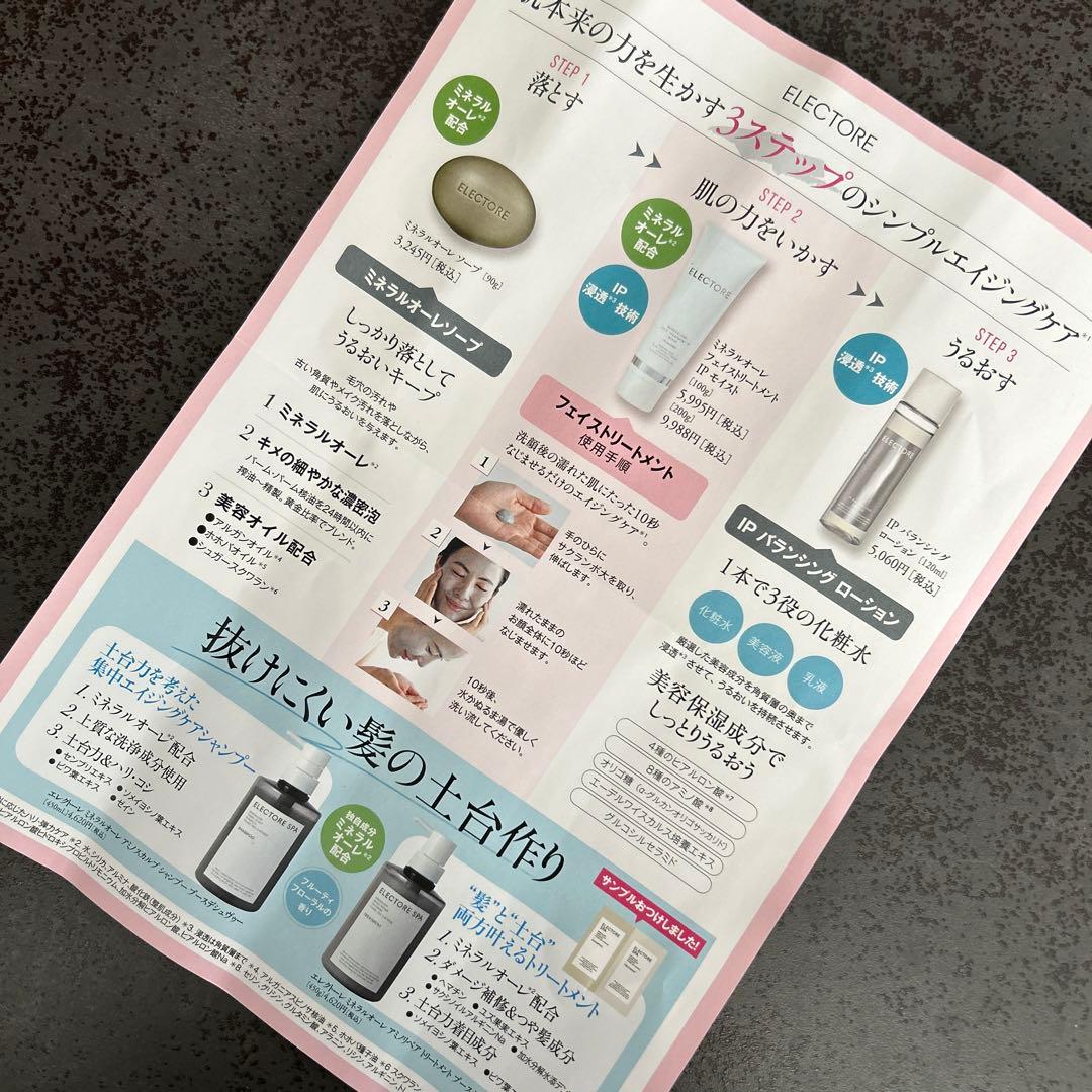 ELECTORE エレクトーレ　ミネラルオーレフェイストリートメント　200g