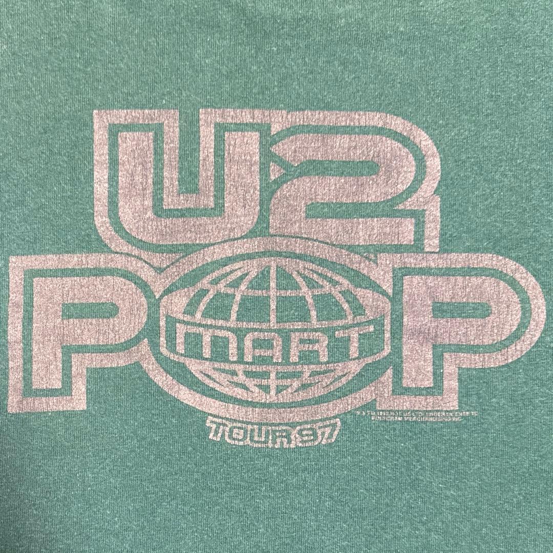 U2　両面プリント半袖Tシャツ　90sビンテージ　USA製　XLサイズ
