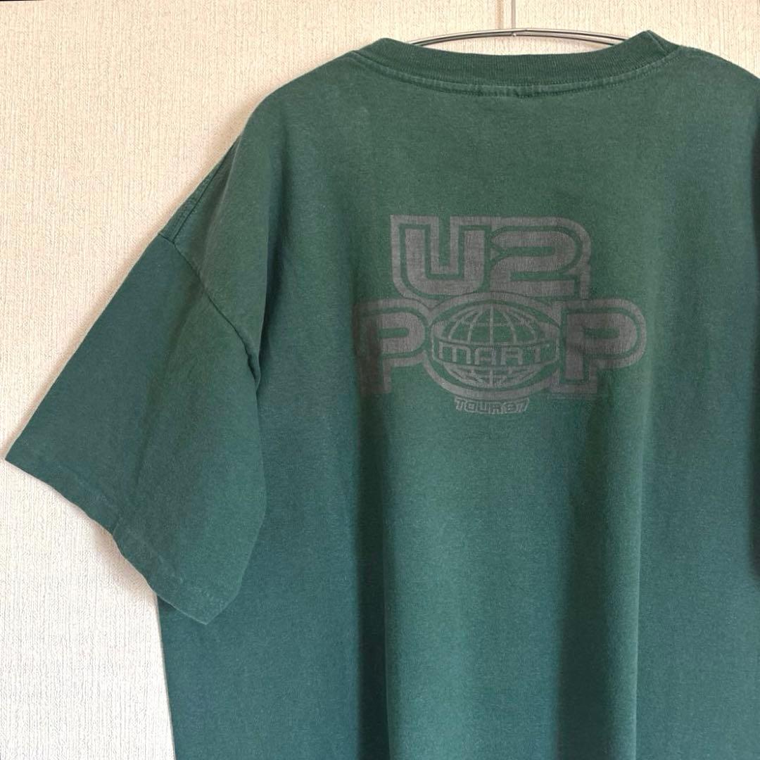 U2　両面プリント半袖Tシャツ　90sビンテージ　USA製　XLサイズ