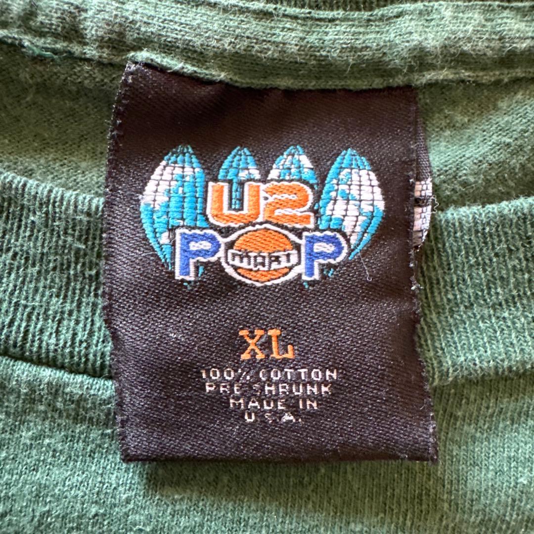 U2　両面プリント半袖Tシャツ　90sビンテージ　USA製　XLサイズ