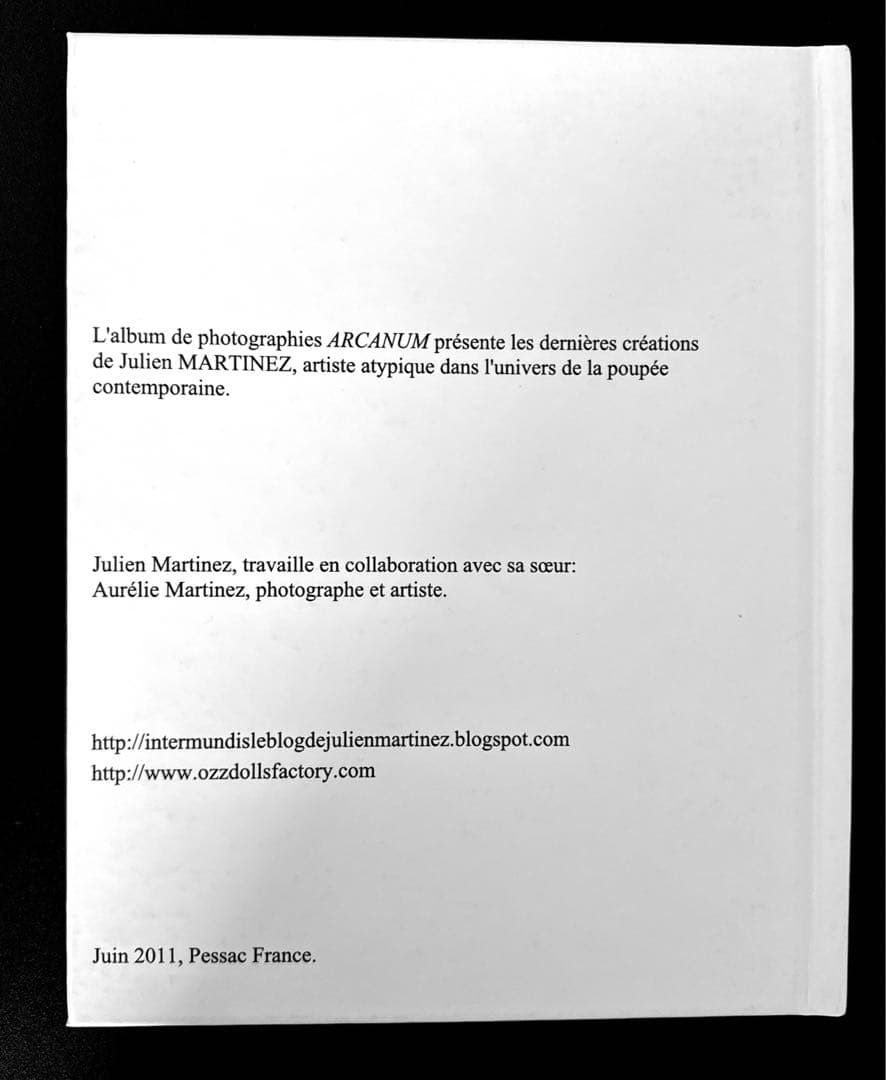 ARCANUM Julien Martinez 2011年