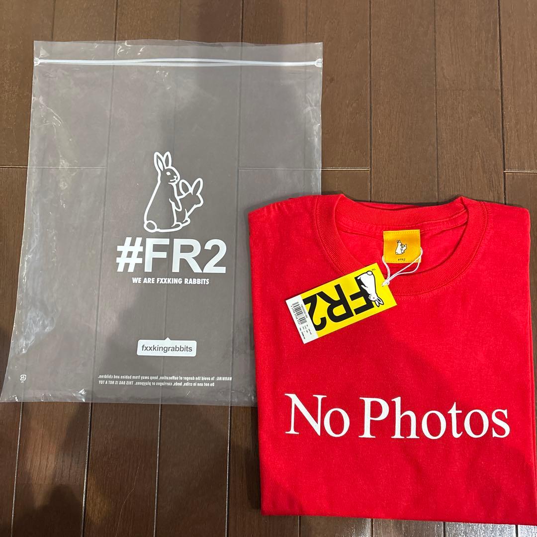 FR2 No Photos Tシャツ レッド L
