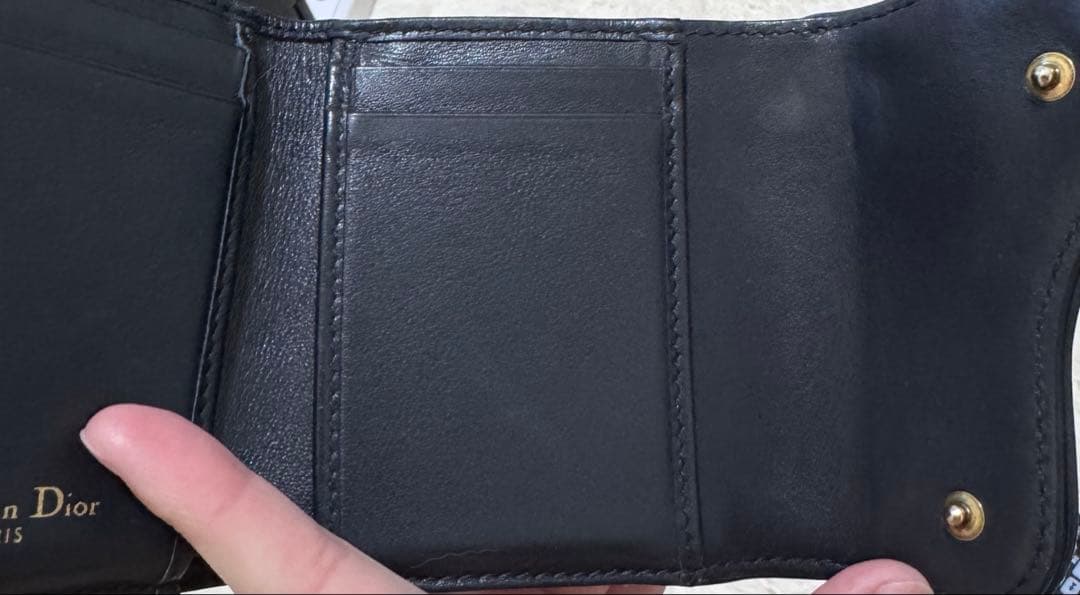 クリスチャンディオール ロータスウォレット 折り財布 ミニ財布