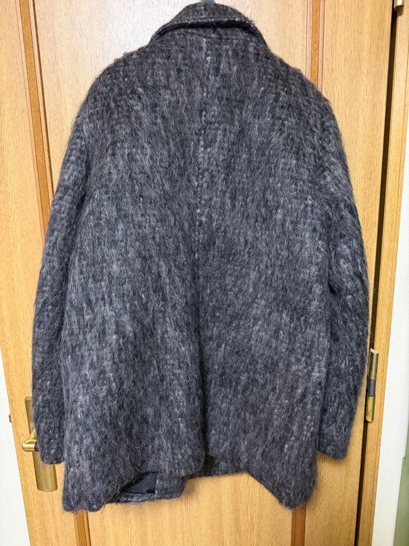 VEQUM ウール混紡 テーラードジャケット グレー系