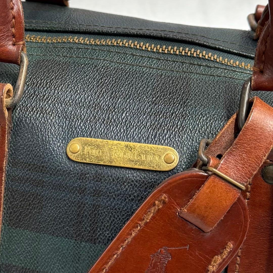 幅35cm POLO RALPH LAURENミニボストンバッグ