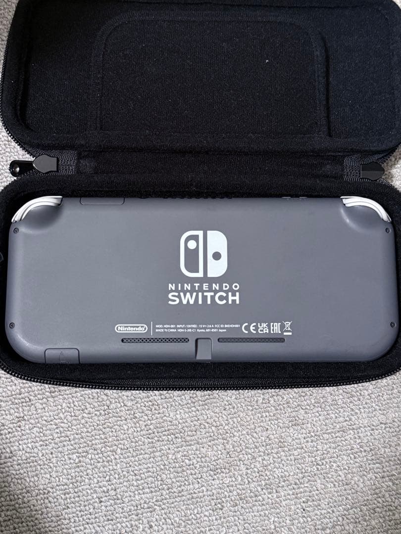 NintendoSwitch ライトグレー ソフト付き