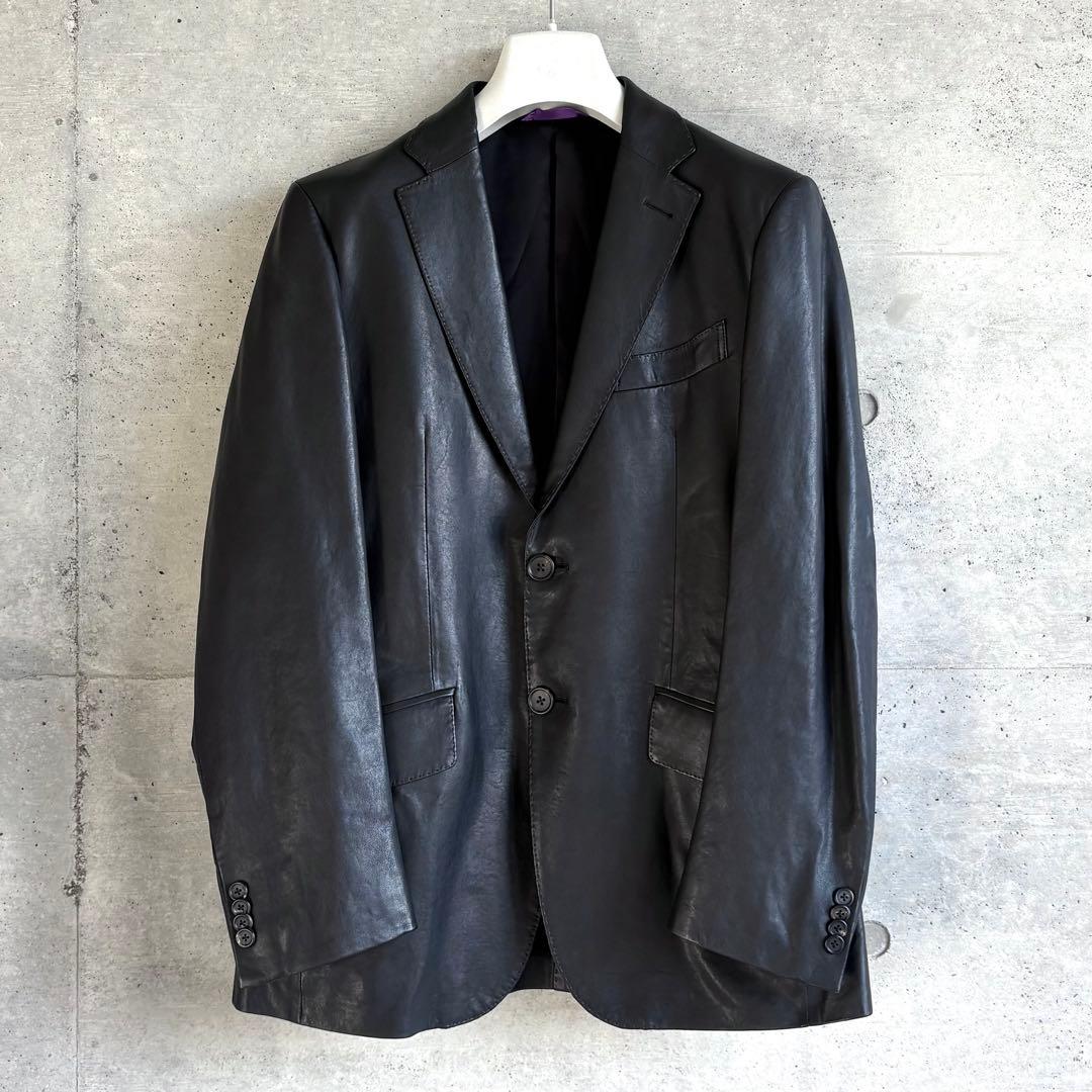 Paul Smith COLLECTION レザーテーラードジャケット L