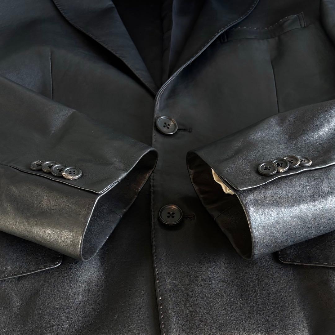 Paul Smith COLLECTION レザーテーラードジャケット L