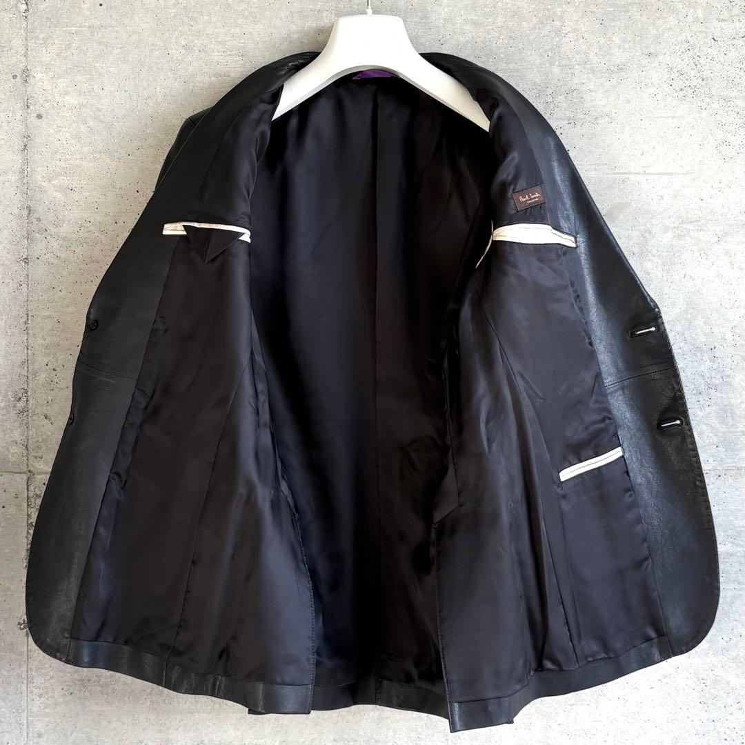 Paul Smith COLLECTION レザーテーラードジャケット L