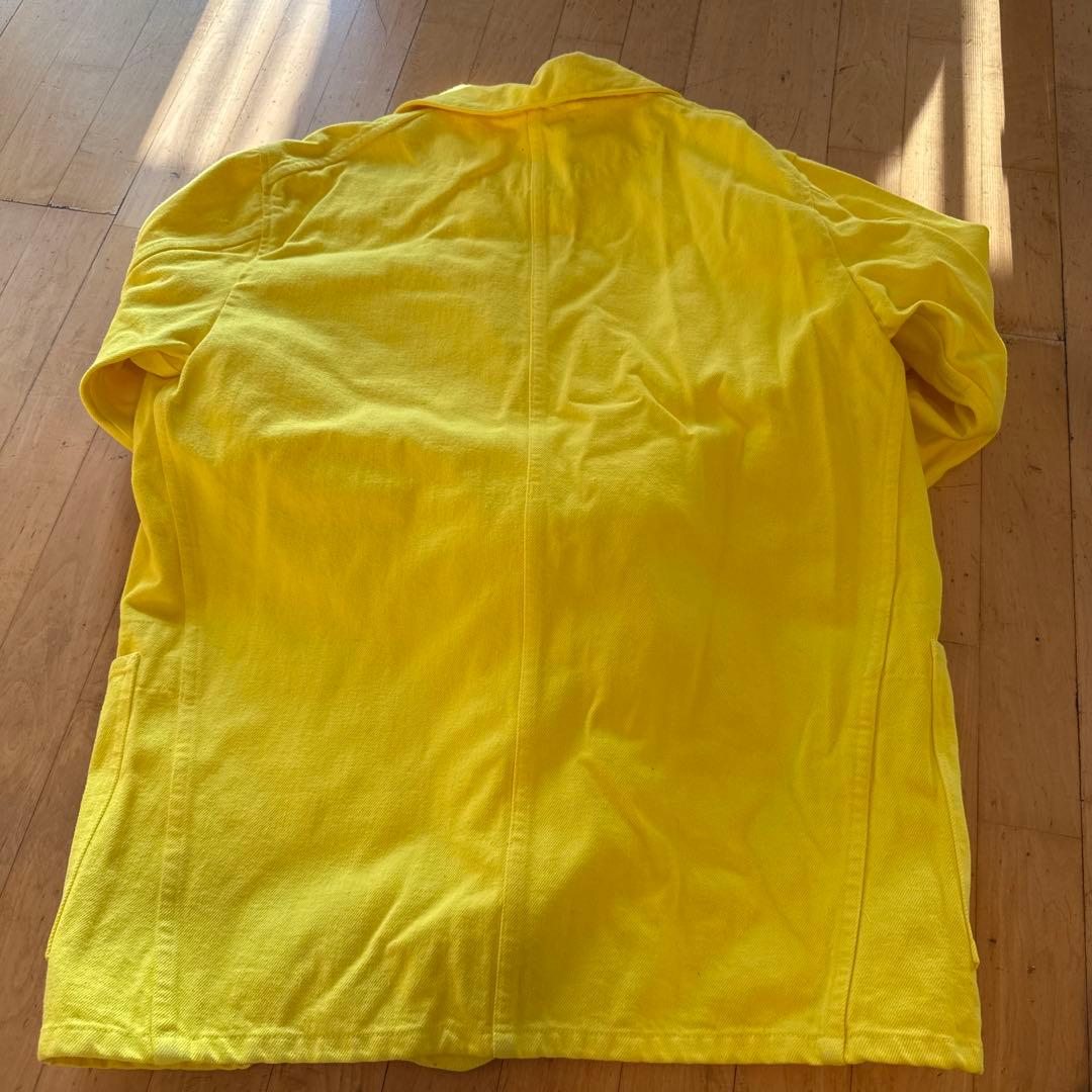 LEVI'S イエロー カバーオール Mサイズ