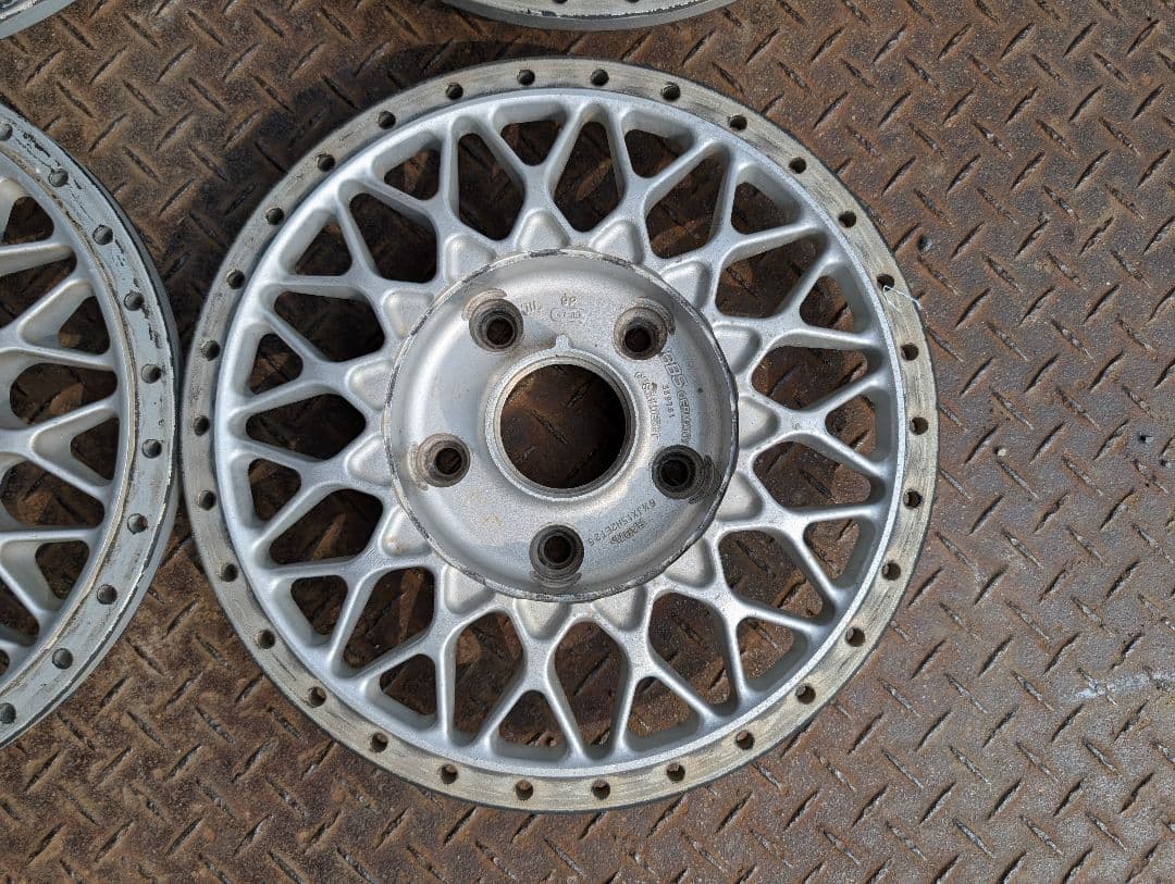 ★一気に値下げ★BBS RS046 ディスク面のみ　中古現状　4枚