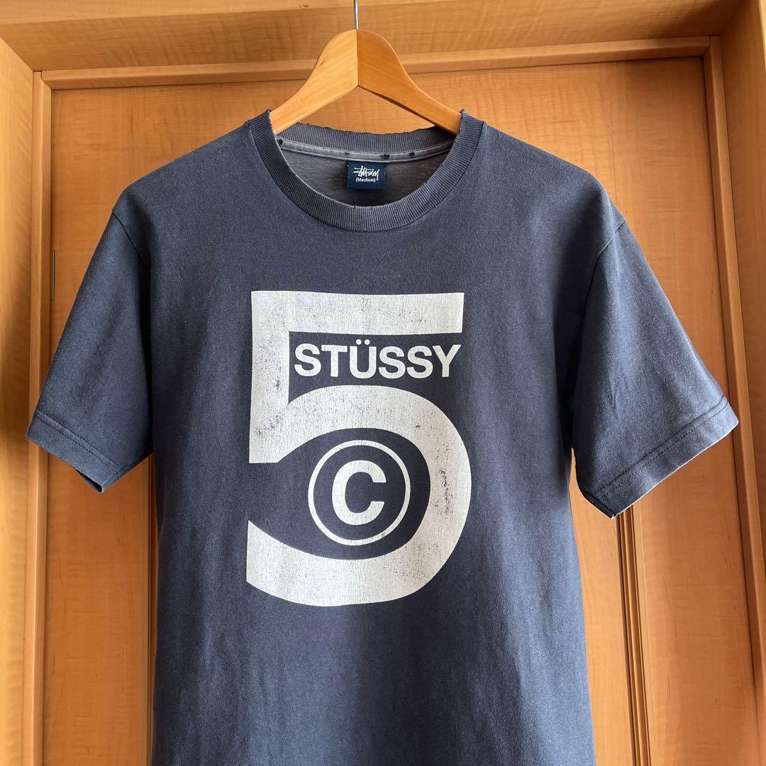 K*様 希少OLD Stussy(オールドステューシー)紺タグTシャツ