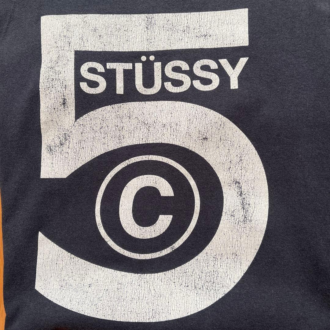 K*様 希少OLD Stussy(オールドステューシー)紺タグTシャツ