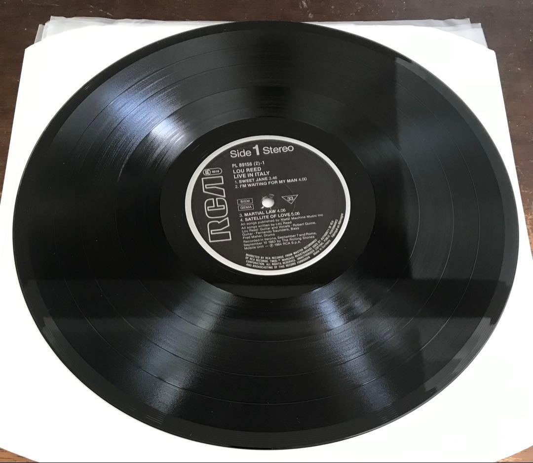 ◾️高音質️GEオリジナル盤■LOU REED / ルーリード■Live In It