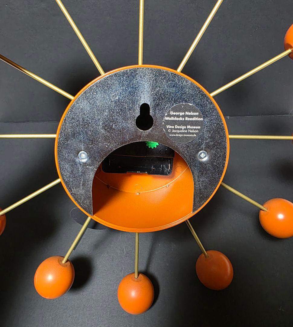 【正規品】Vitra（ヴィトラ）掛時計 Ball Clock　ジョージ・ネルソン