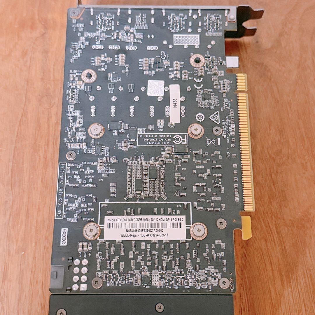 GeForce GTX 1060 6GB 動作確認済 グラボ Manli