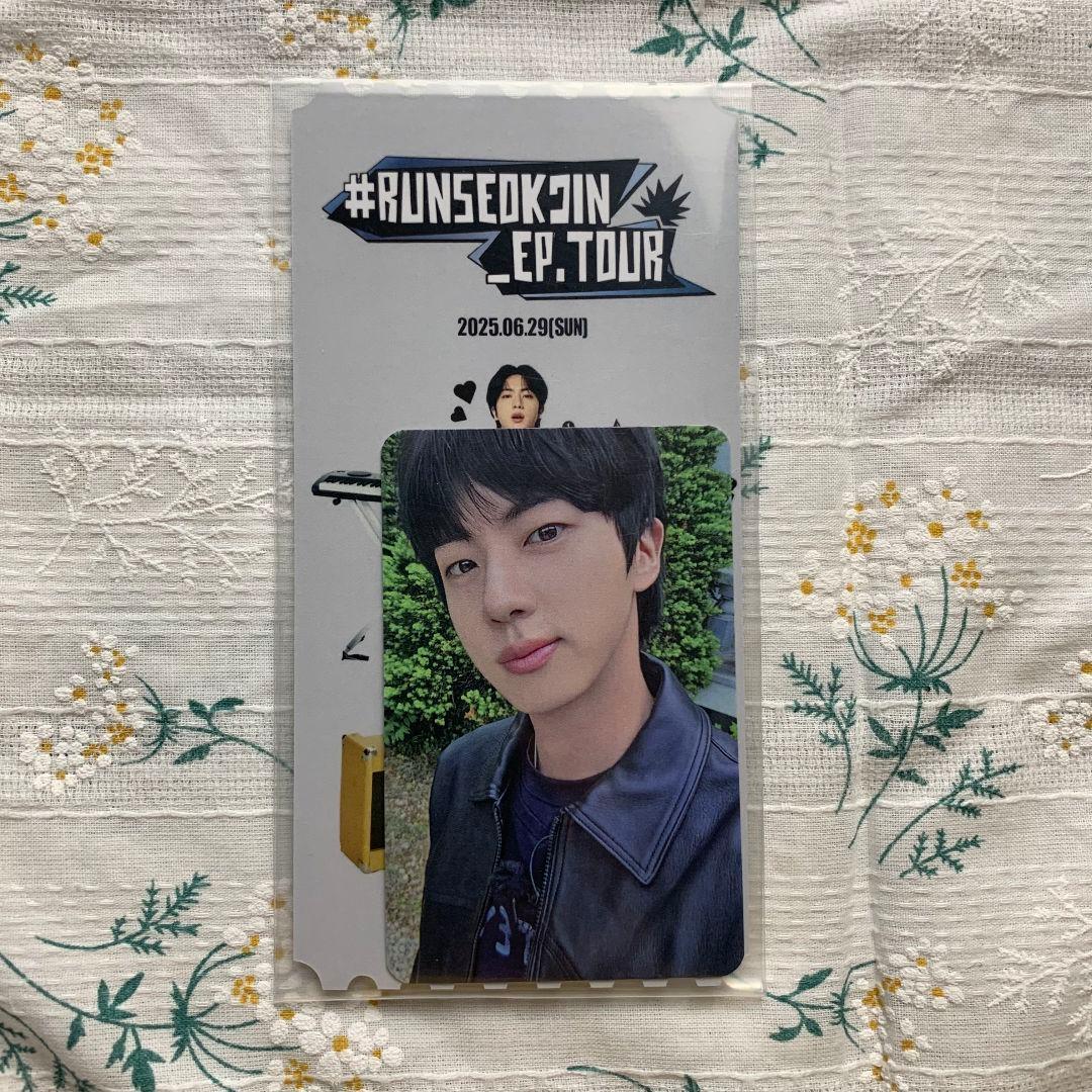 RUNSEOKJIN_EP.TOUR IN GOYANG ジン 6/29 トレカ