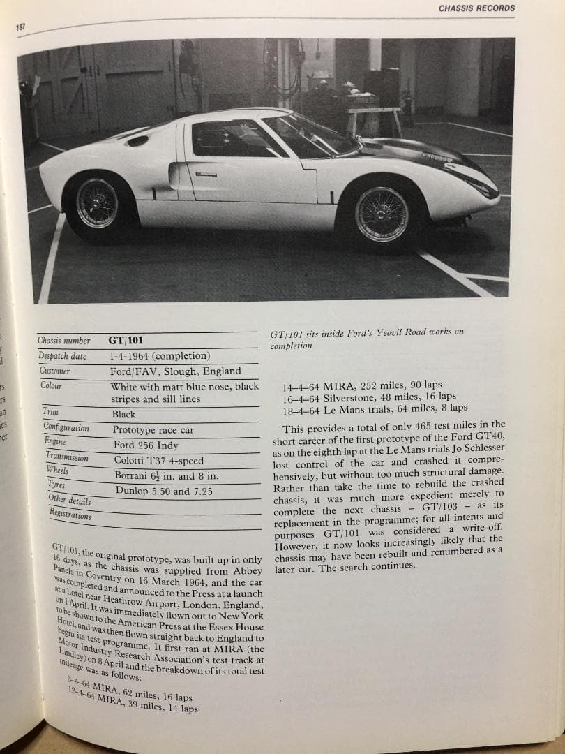 洋書 GT40