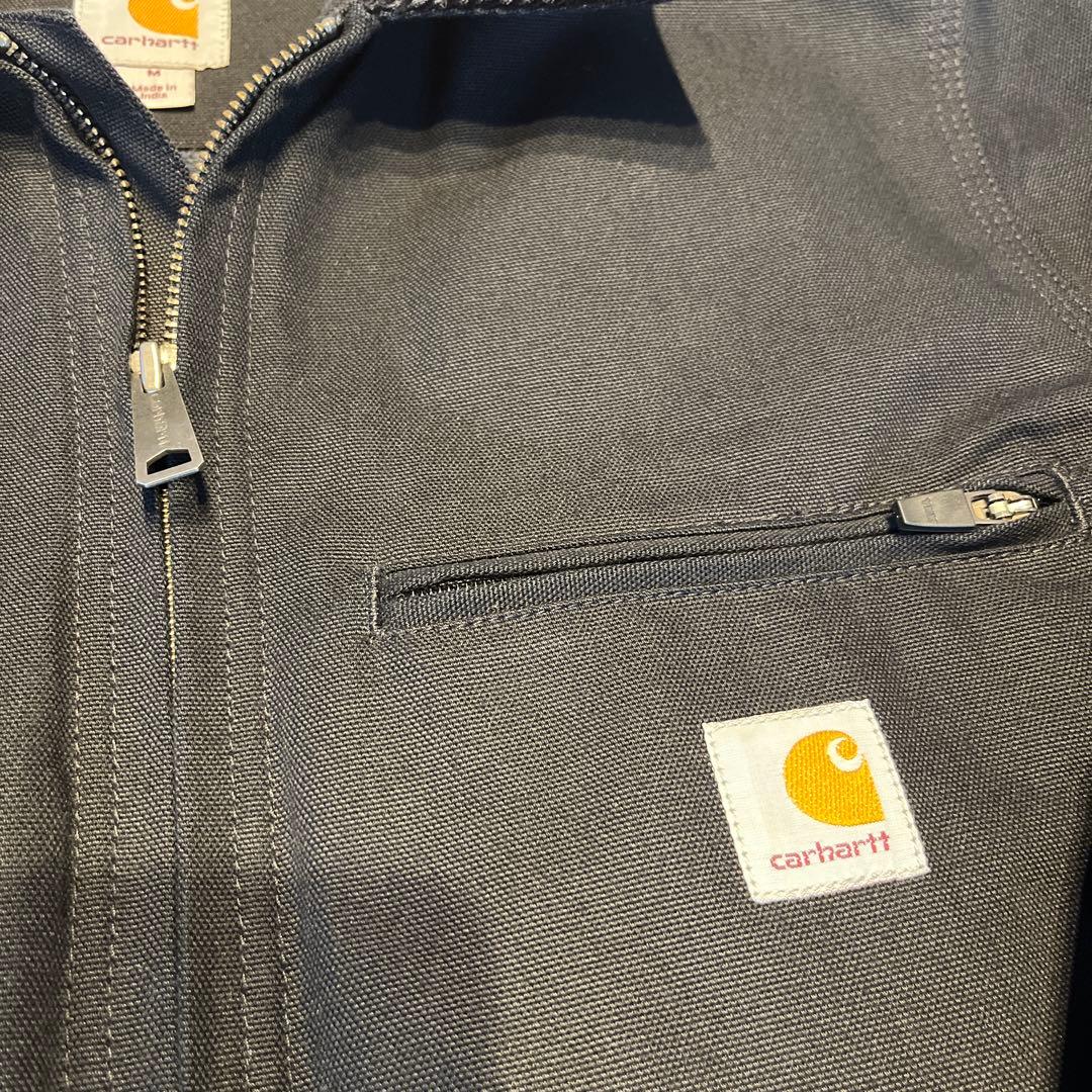 【美品】Carhartt デトロイトジャケット　ブラック