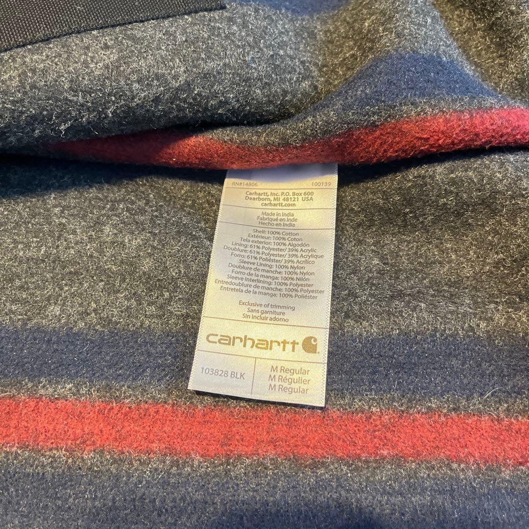 【美品】Carhartt デトロイトジャケット　ブラック