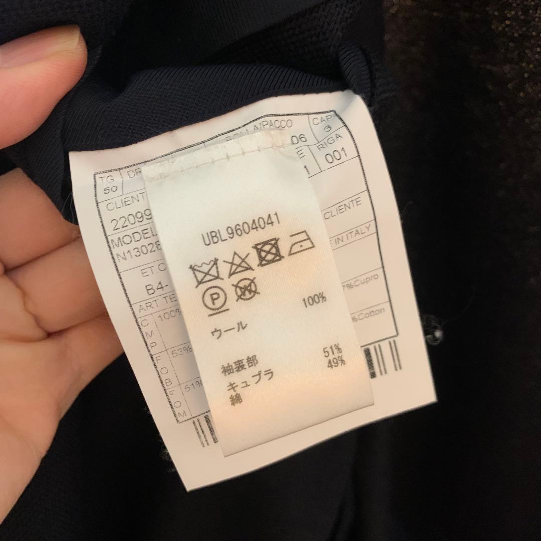 BOGLIOLI【USED美品】シャツジャケット 50 テーラード ネイビー