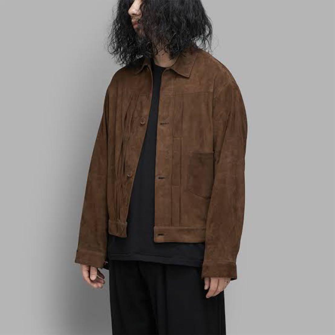 r*k様 COMOLI スエードTYPE-1 ジャケットSIZE 2 26SS