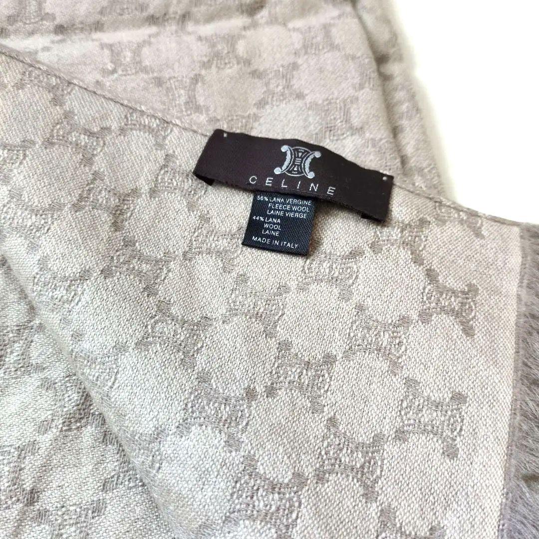 CELINE ウールマフラー