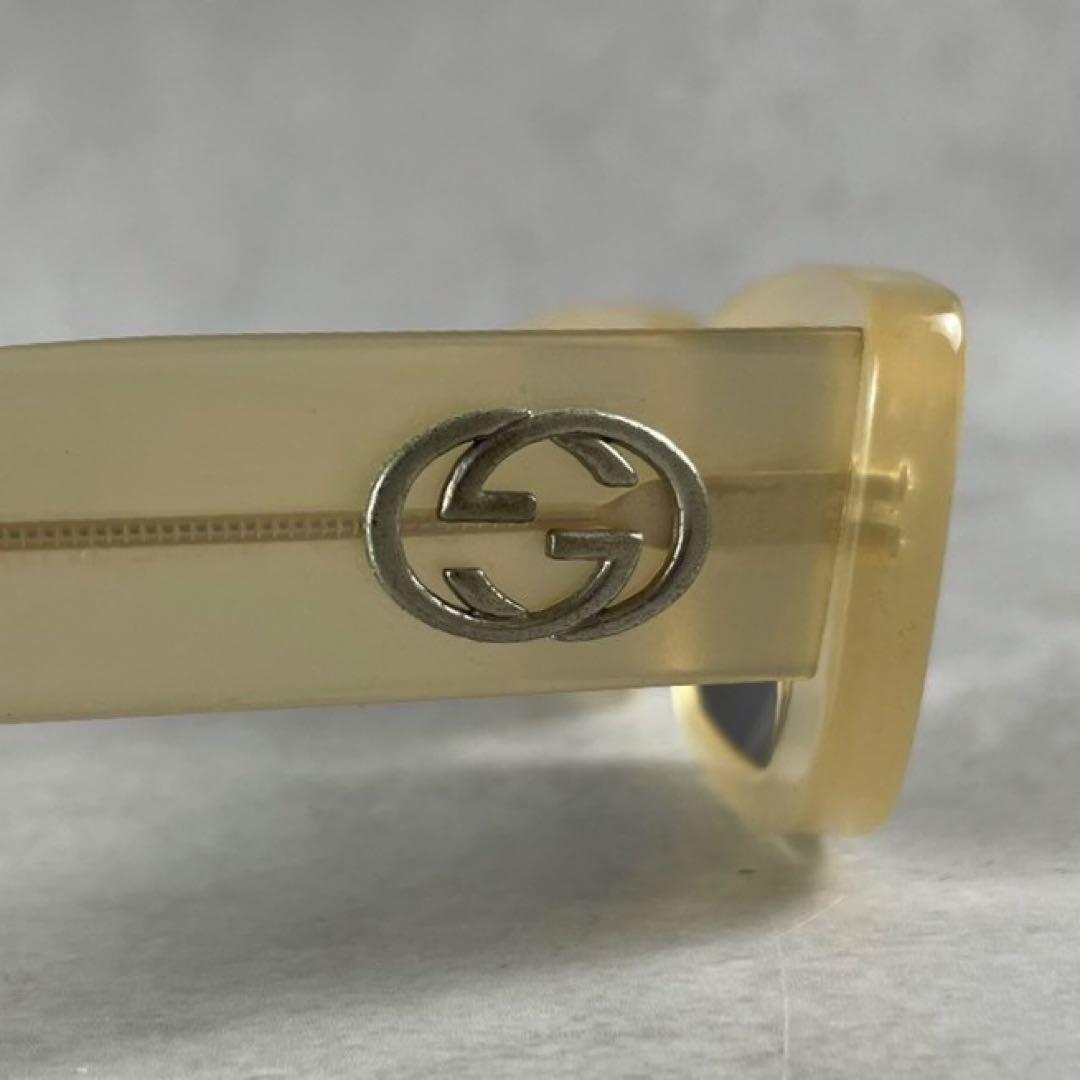 希少カラー　GUCCI グッチ スクエア　サングラス　サイドロゴ　GG 242