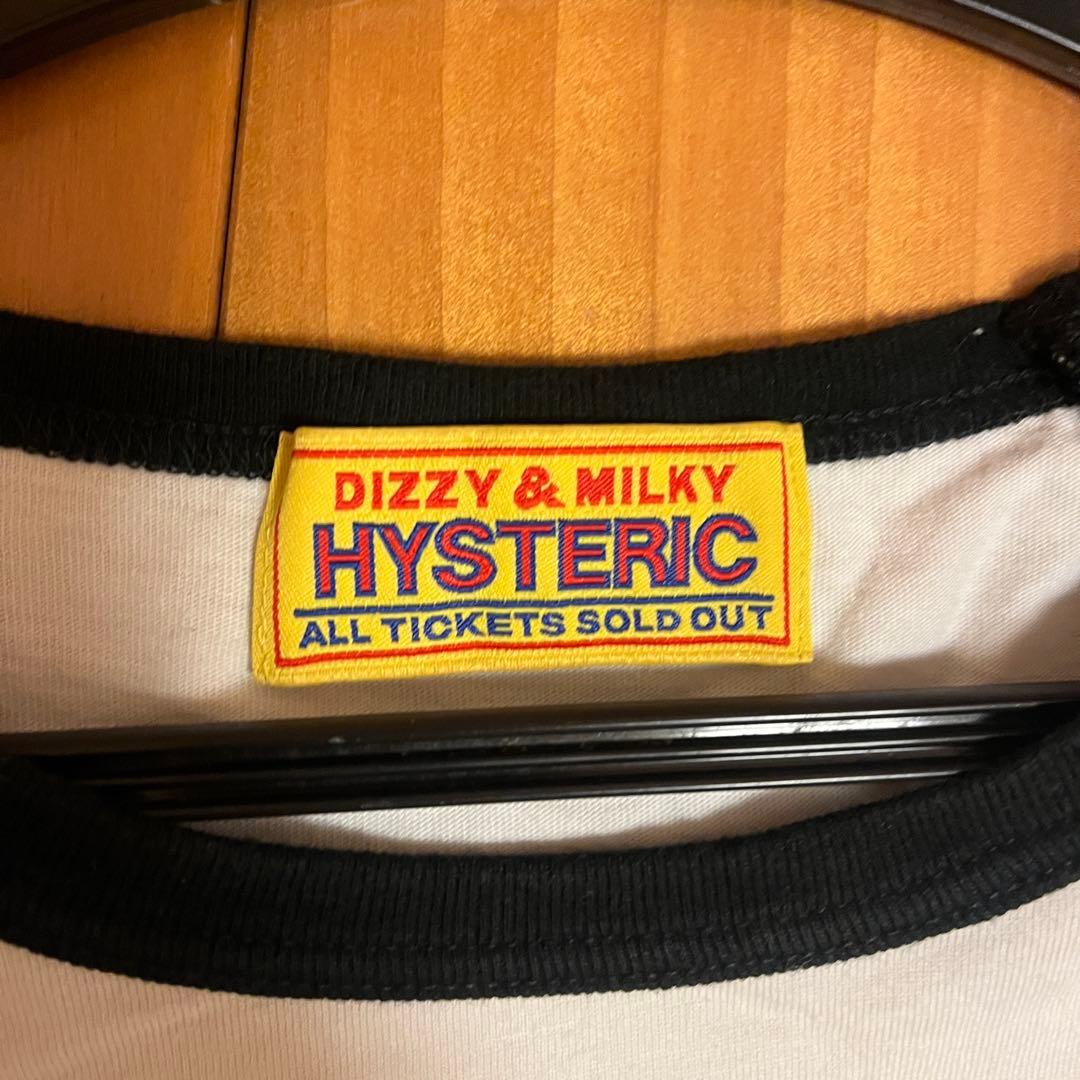 【ヒロム】 HYSTERIC GLAMOUR ラグランスリーブTシャツ