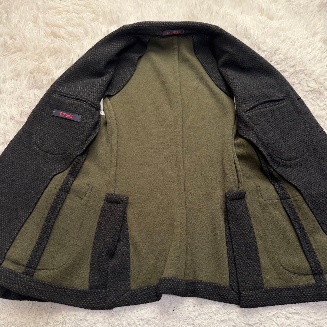 極美品　THE GIGI テーラードジャケット　アンコン　肉厚　ウール100%