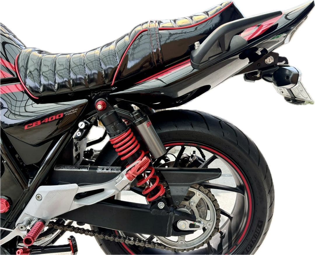エナメルレザータックロールシート ホンダCB400SF SB NC39 NC42