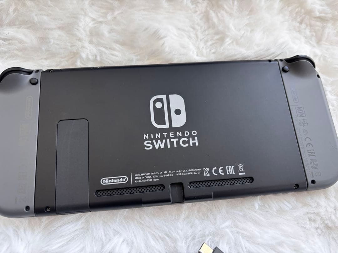 Nintendo Switch グレー 本体 ACアダプター付き