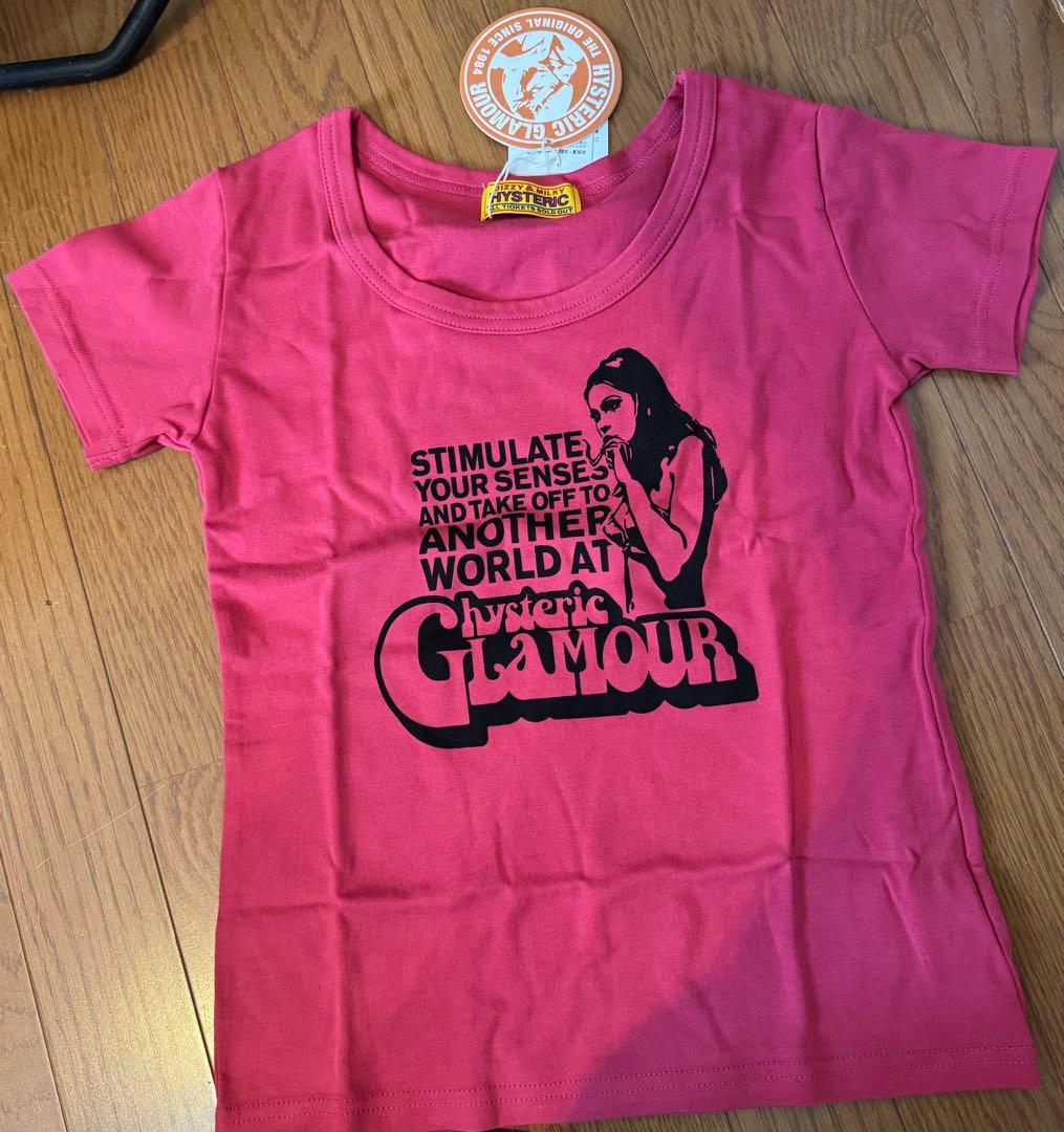 HYSTERIC GLAMOUR ピンク 半袖Tシャツ FREEサイズ