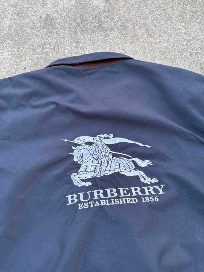 w*a様 Burberry スイングトップ　ジャケット　背面ロゴ