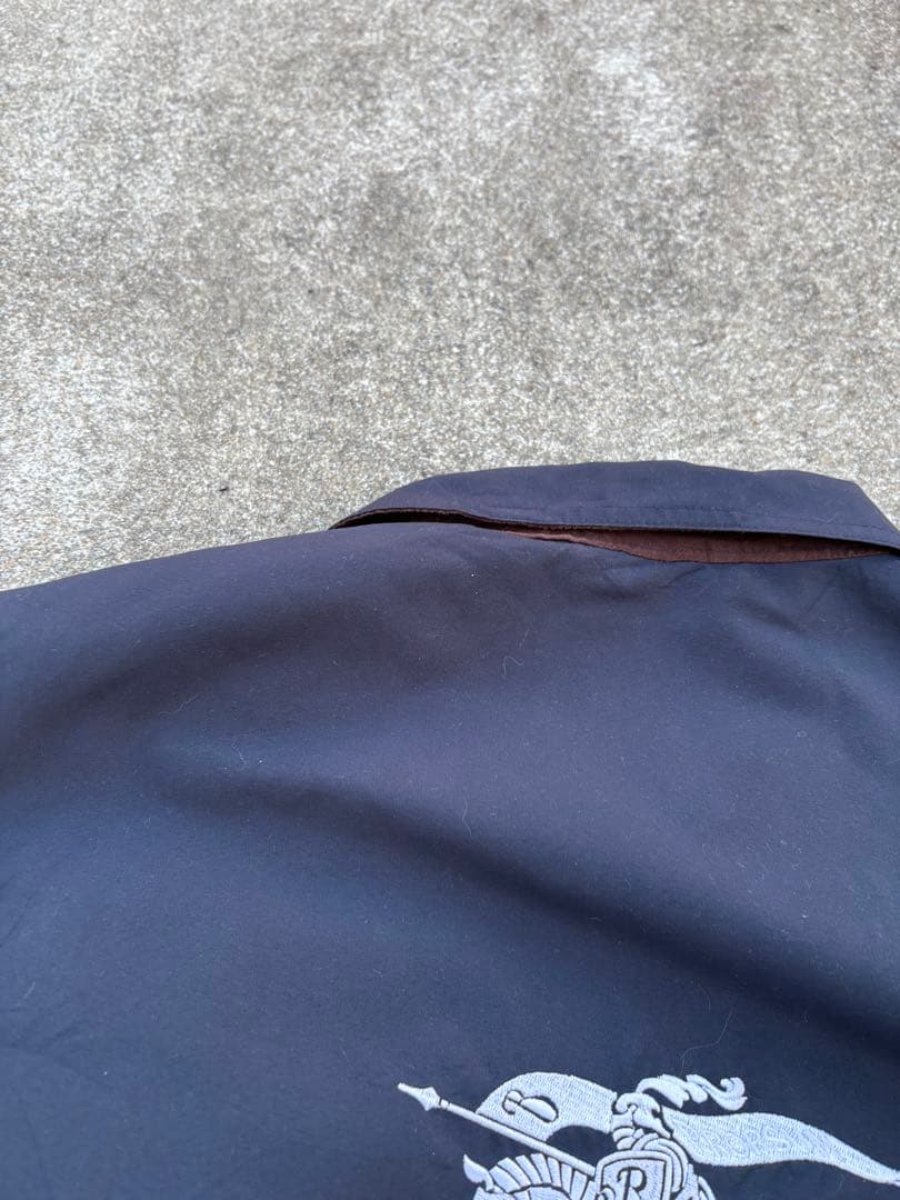 w*a様 Burberry スイングトップ　ジャケット　背面ロゴ