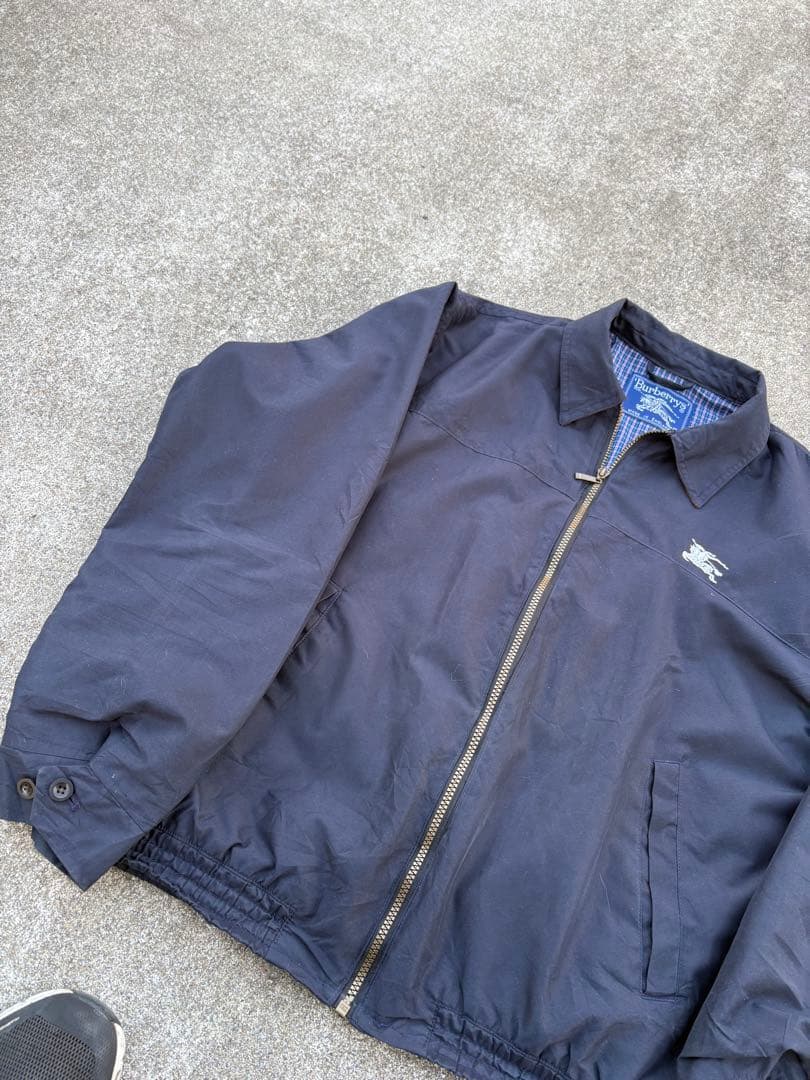 w*a様 Burberry スイングトップ　ジャケット　背面ロゴ