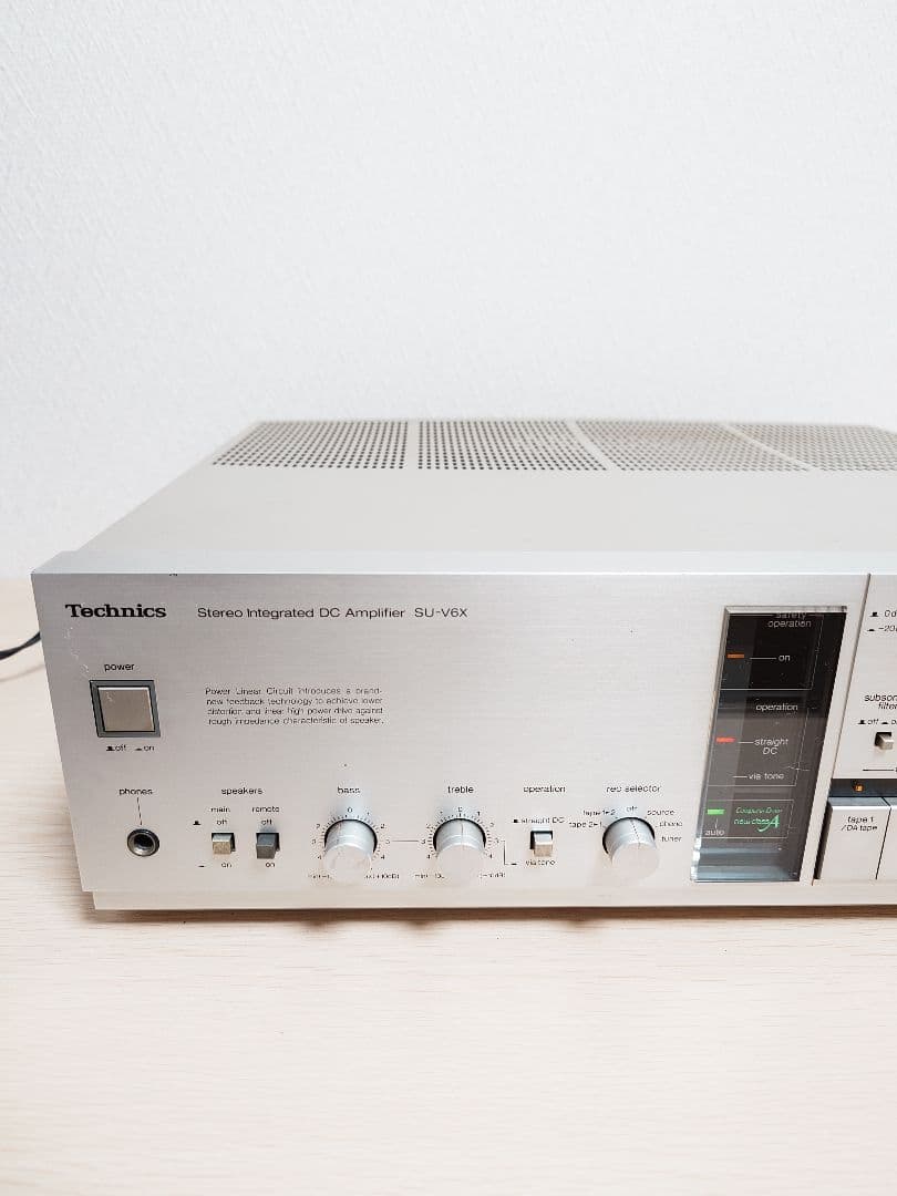Technics SU-V6X ステレオインテグレーテッドDCアンプ ジャンク品