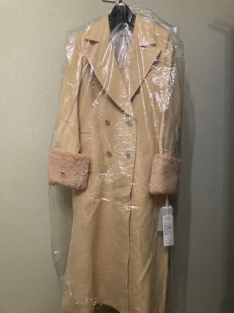 タグ付き⭐︎ビーバーウールロングコート サイズ36