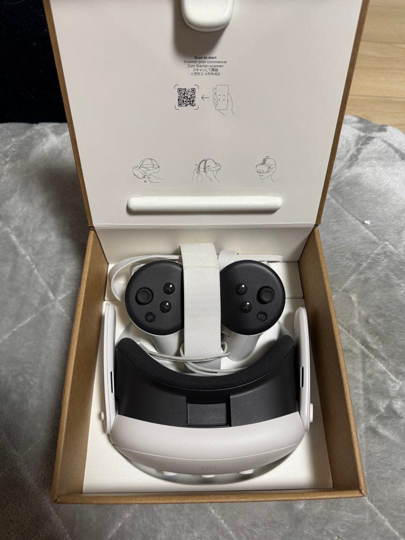 【美品】 Quest 3 4K 512GB ＋BOBOVR S3 Pro